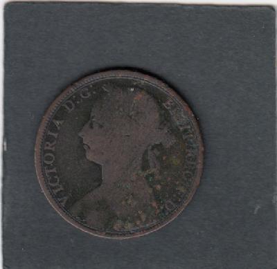 Beschrijving: 1 Penny  VICTORIA 